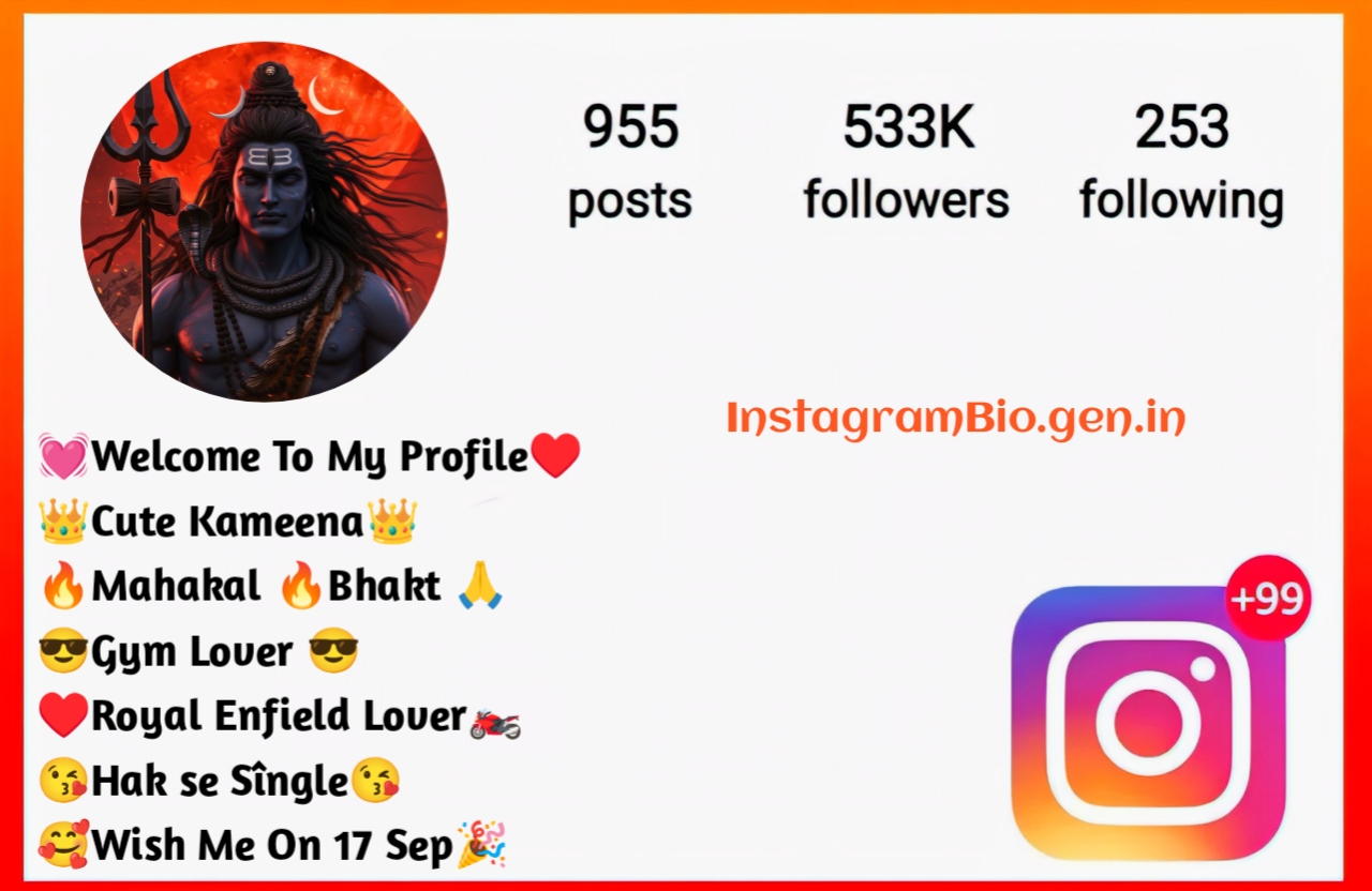 Mahakal Bio For Instagram Mahakal Bio For Instagram